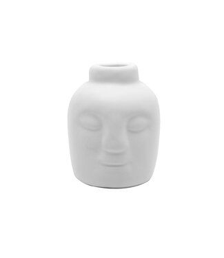 Scentchips® Face White dinner candle holder