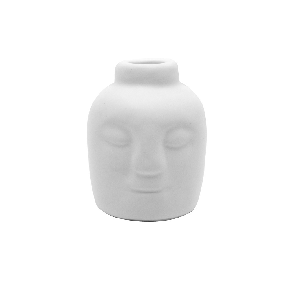 Scentchips® Face White dinner candle holder