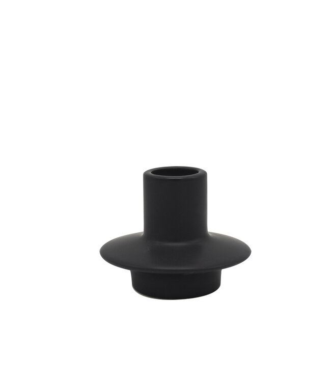 Scentchips® Bougeoir Pour Bougie De Table Uno Chique Noir