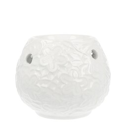 Scentchips® Keramik-Blätter Weiß Wachsbrenner Duftbrenner