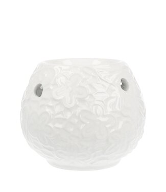 Scentchips® Brûleur Fondants Parfumés Feuilles Céramique Blanc
