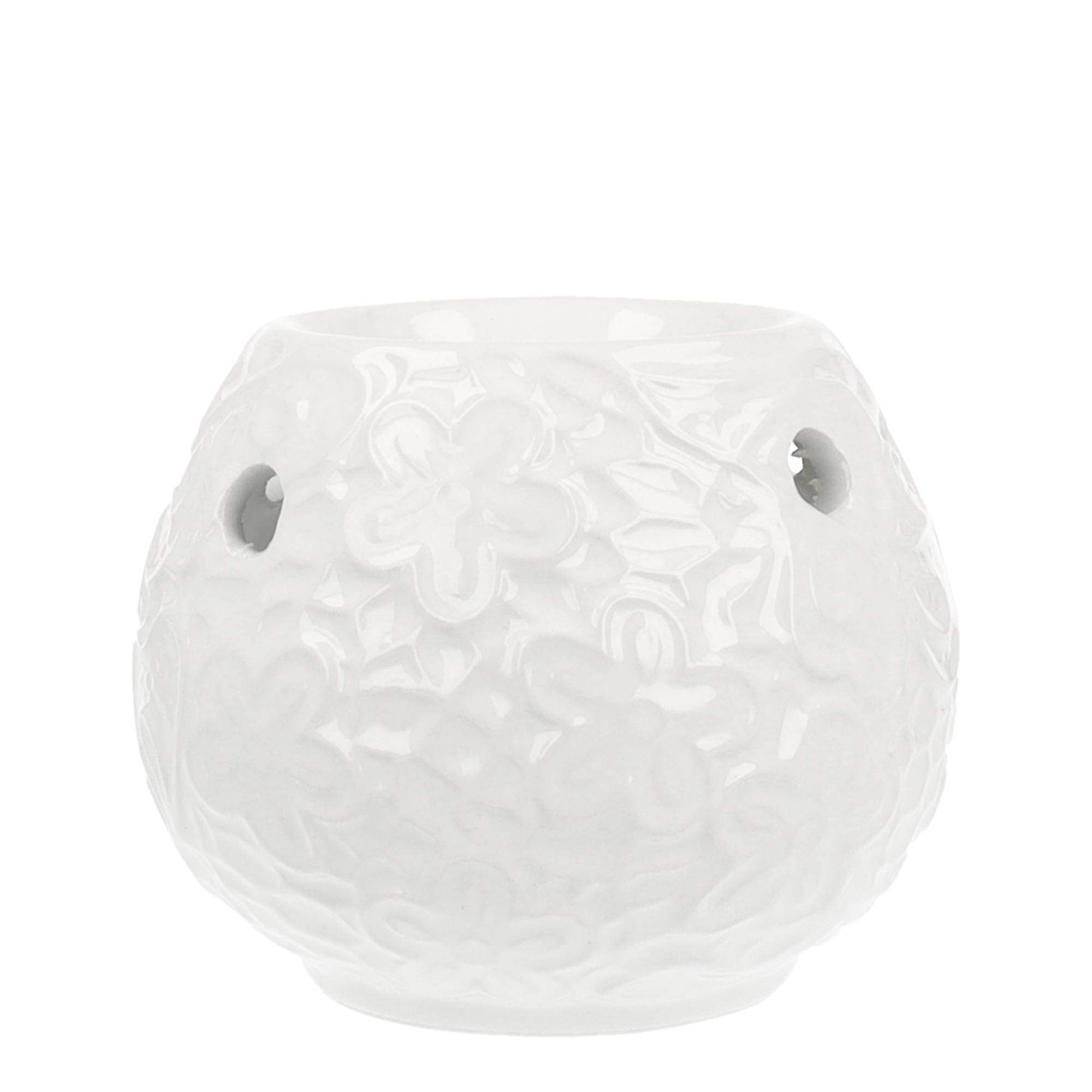 Scentchips® Ceramic Leafs White scented wax burner