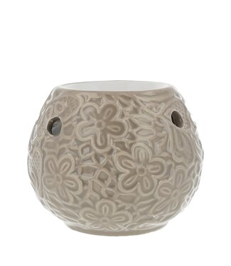 Scentchips® Ceramic Leafs Taupe waxbrander geurbrander
