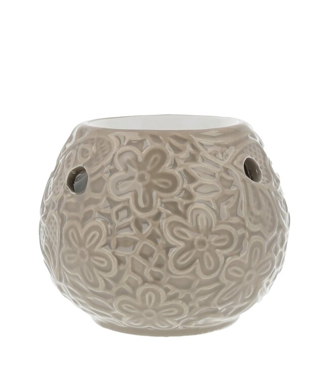 Scentchips® Ceramic Leafs Taupe waxbrander geurbrander