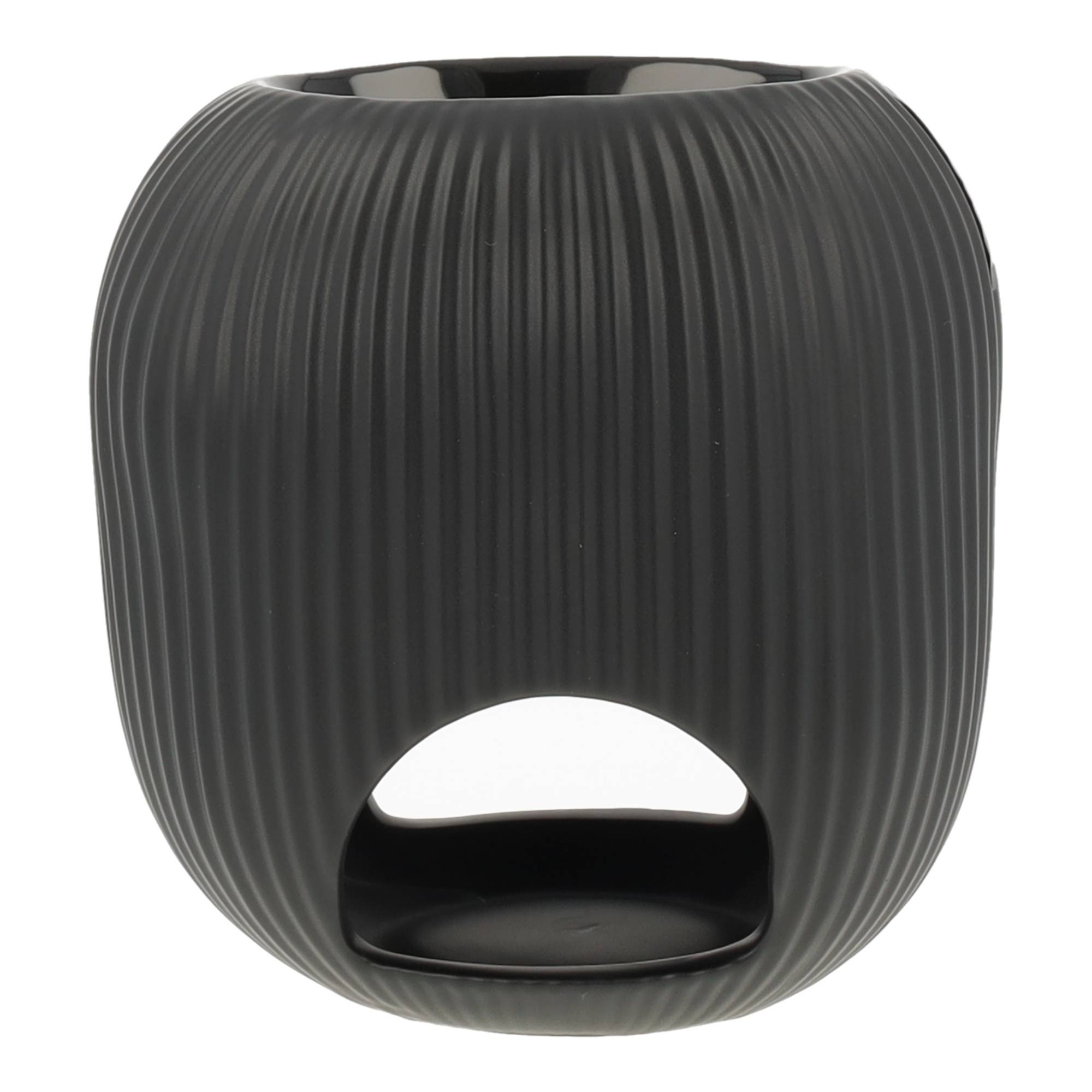 Oval High Black wax burner ScentBurner - Scentchips®