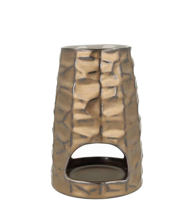 Scentchips® Bauer Gemeisselt Bronze Wachsbrenner Duftbrenner