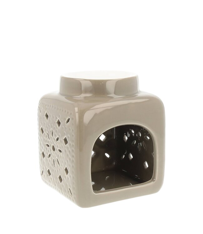 Scentchips® Brûleur Fondants Parfumés Motifs Découpes Carrées Taupe