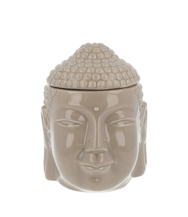 Scentchips® Buddha Head Taupe scented wax burner