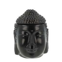 Scentchips® Buddha-Kopf Schwarz Wachsbrenner Duftbrenner