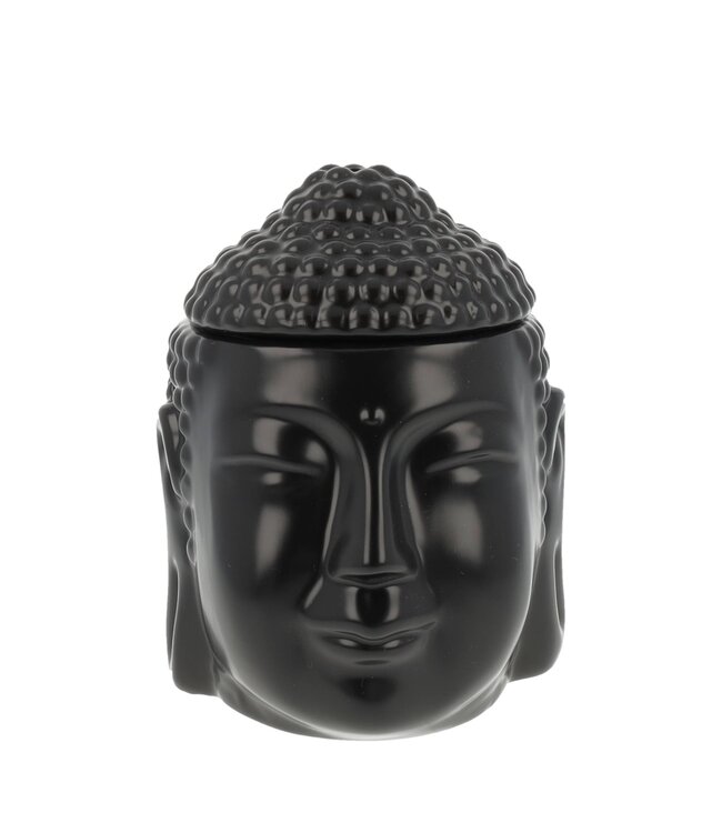 Scentchips® Buddha Head Black scented wax burner