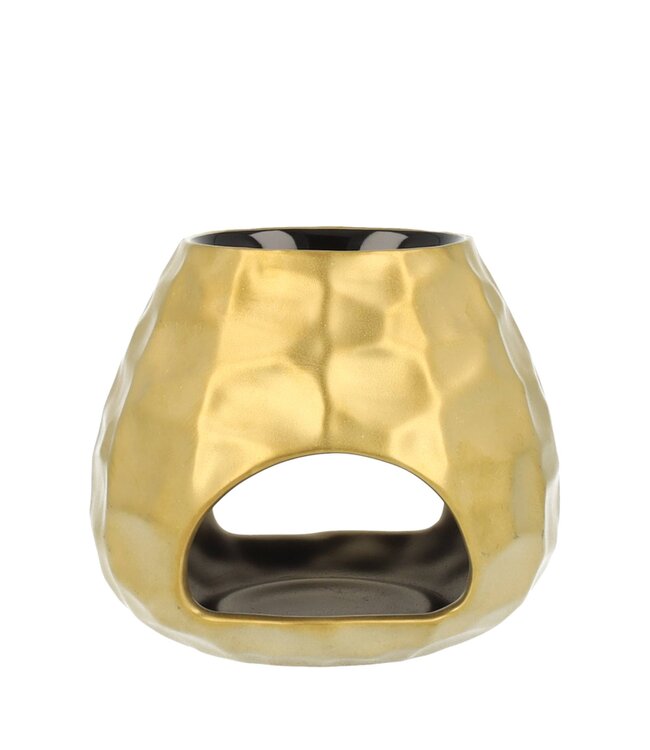 Scentchips® Sphere Chisseled Gold wax burner ScentBurner