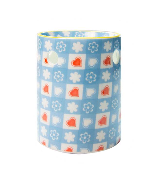 Scentchips® Regular Print Orange White Blue wax burner-ScentBurner