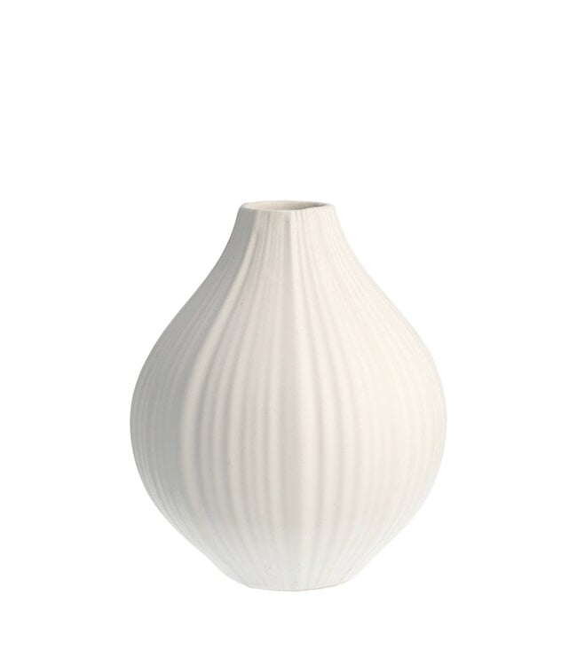 Scentchips® Geurstokjes houder Rib White 10x10x12