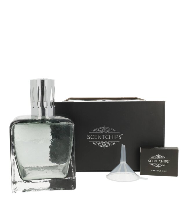 Scentchips® Scentoil Lamp Luxx Würfel Grau - Ölbrenner