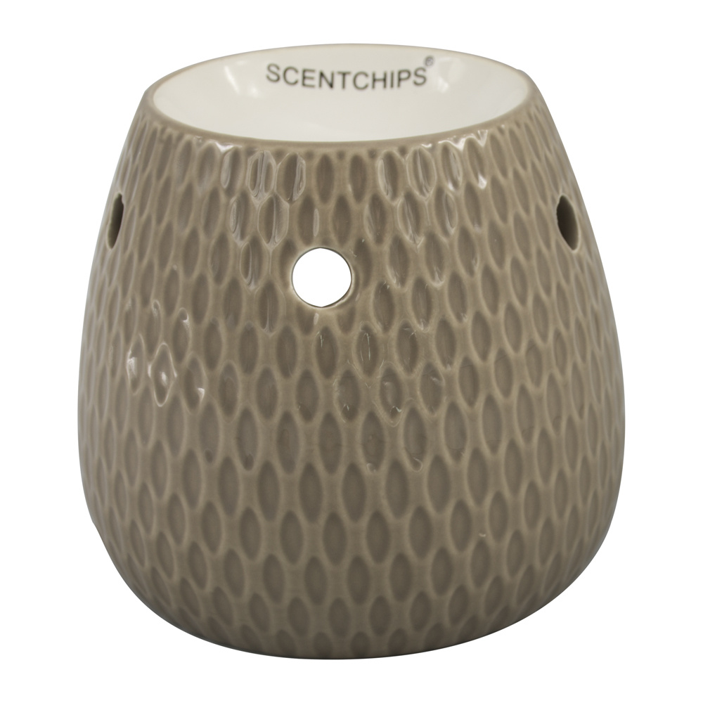 Scentchips® Waxbrander vase taupe geurbrander