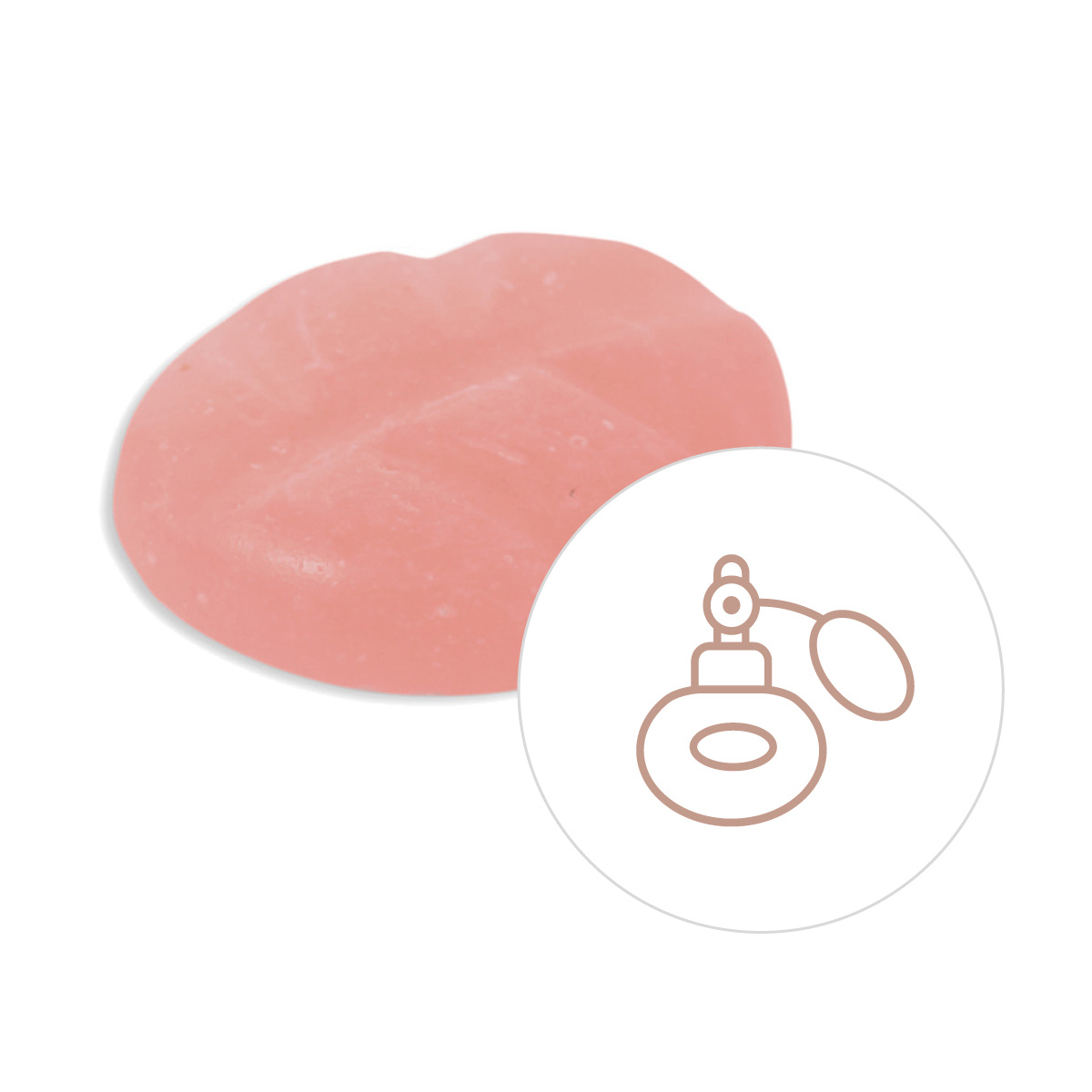 Scentchips® Valentine wax melts GiftBox & waxbuner Heart pink