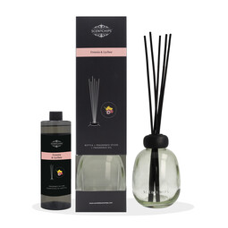 Scentchips® Cadeauset geurstokjes Freesia & Lychee met groene fles