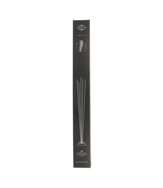 Scentchips® Reed diffuser sticks black 4 mm x 35 cm, 25 pcs in box