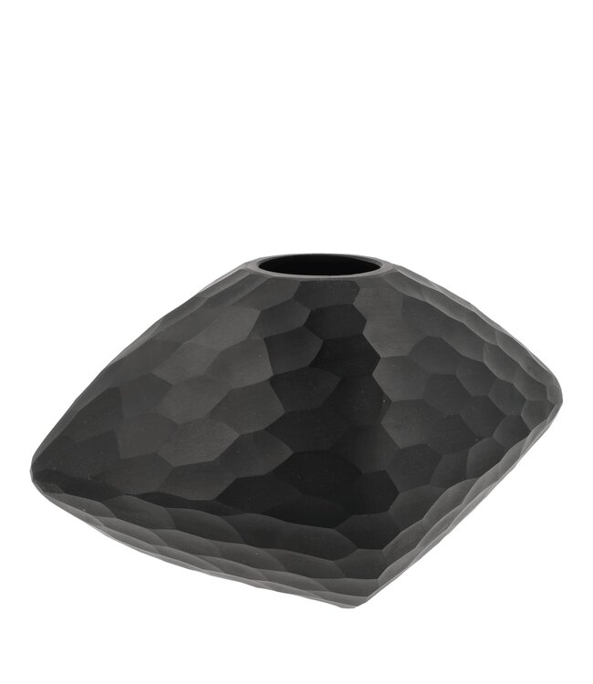 Scentchips® Geurstokjes houder Luxx facet geslepen Elipse Black