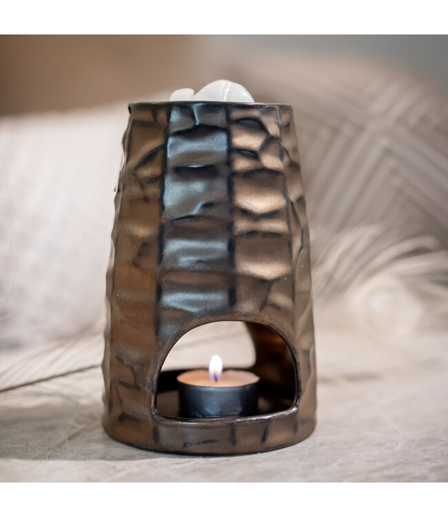 Scentchips® Pawn Chiseled Bronze scented wax burner