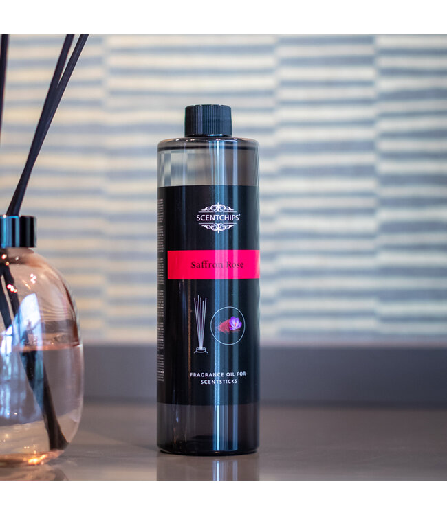 Scentchips® Navulling geurstokjes Saffron Rose - 400ml
