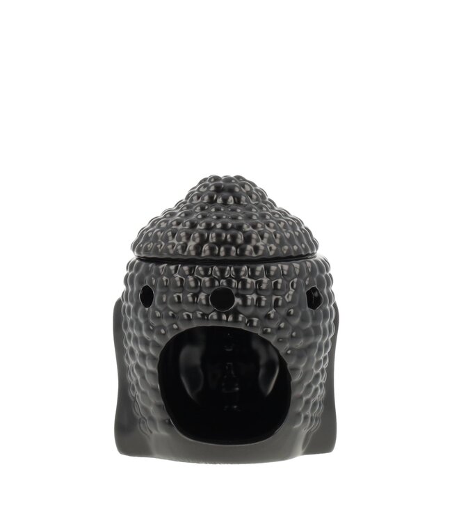 Scentchips® Buddha Head Black scented wax burner