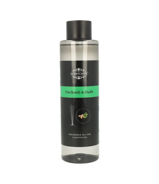 Scentchips® Refill Reed diffusers Patchouli & Oudh - 400ml