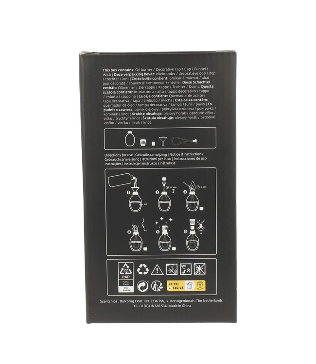 Scentchips® Scentoil Lamp Ceramic Smooth Blue