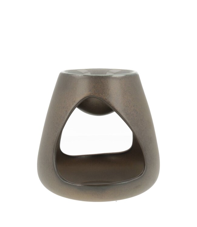 Scentchips® Brûleur Fondants Parfumés Bronze Triangle Haut - Brûleur de parfum