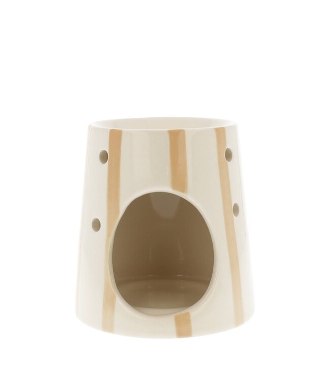 Scentchips® Stripes Gelb Wachsbrenner - Duftbrenner