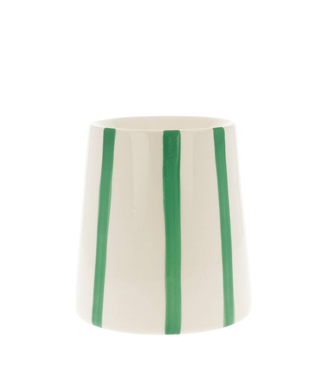 Scentchips® Stripes Green scented wax burner