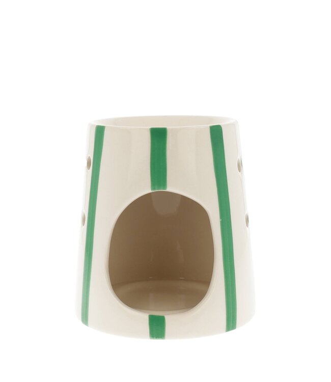 Scentchips® Stripes Groen waxbrander geurbrander