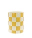 Scentchips® Chequered Geel waxbrander geurbrander