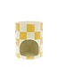 Scentchips® Chequered Geel waxbrander geurbrander