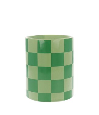 Scentchips® Chequered Groen waxbrander geurbrander