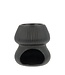 Scentchips® Curve Schwarz Wachsbrenner - Duftbrenner