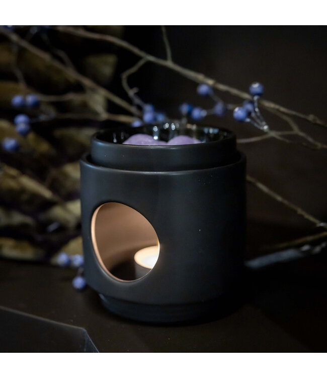 Scentchips® Dome L Zwart waxbrander geurbrander