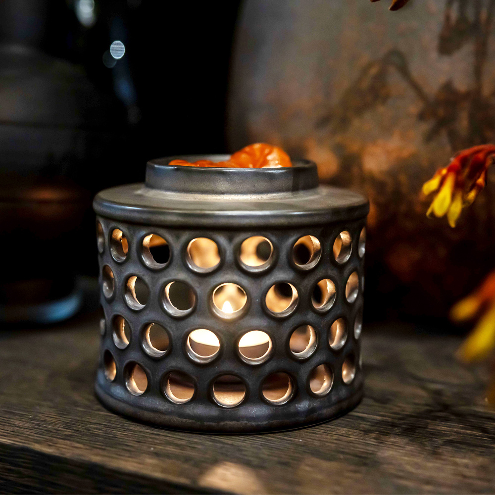 Glow White Bronze fragrance burner - ScentBurner - Scentchips®