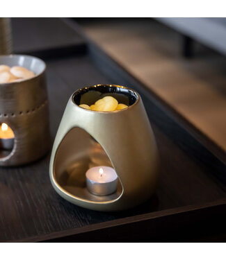 Scentchips® Triangel Goud Hoog waxbrander geurbrander