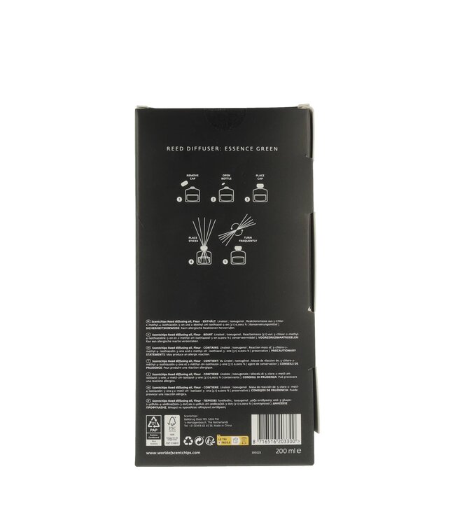 Scentchips® Kit Bâtonnets Diffuseurs Parfumés Essence Fleur - 200ml