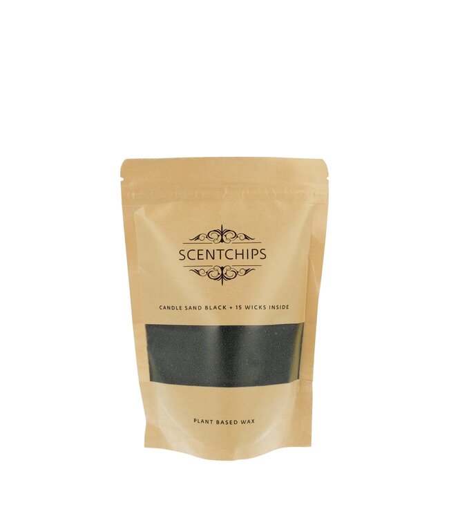 Sable pour bougie 250g Noir