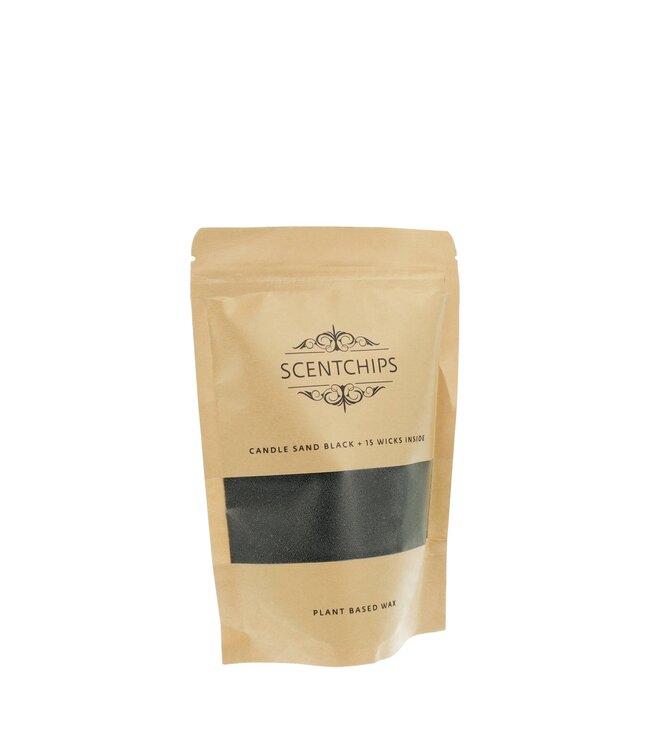 Kaarsenzand 250 grams Zwart