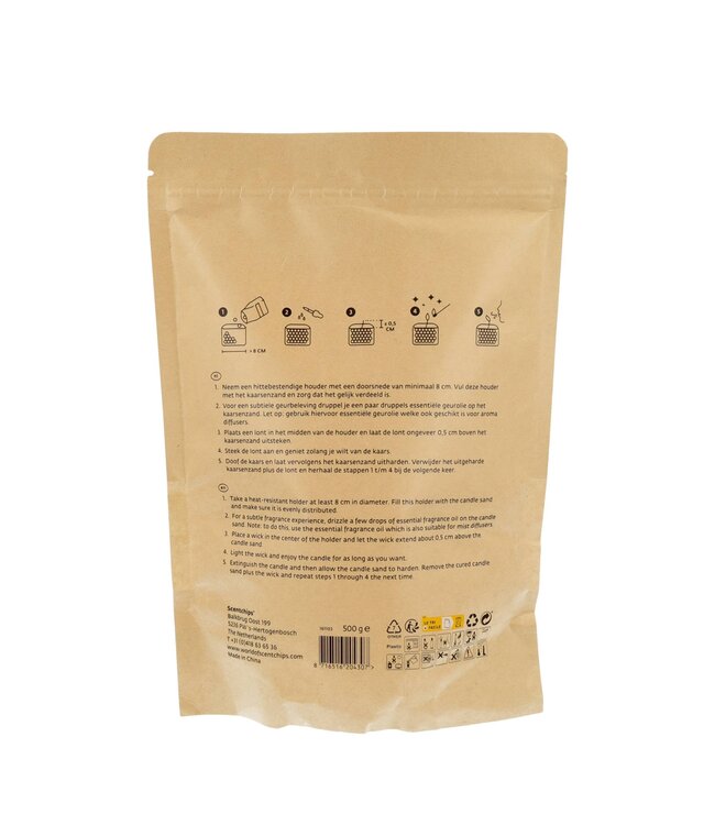 Candle Sand 500g White