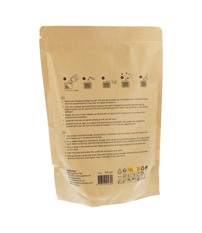 Kerzensand 500g Grün