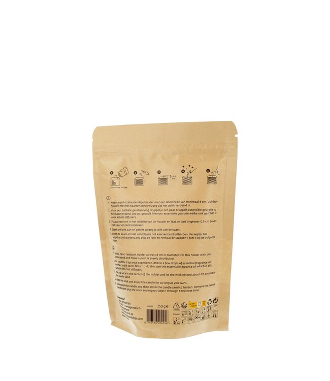 Candle Sand 250g White