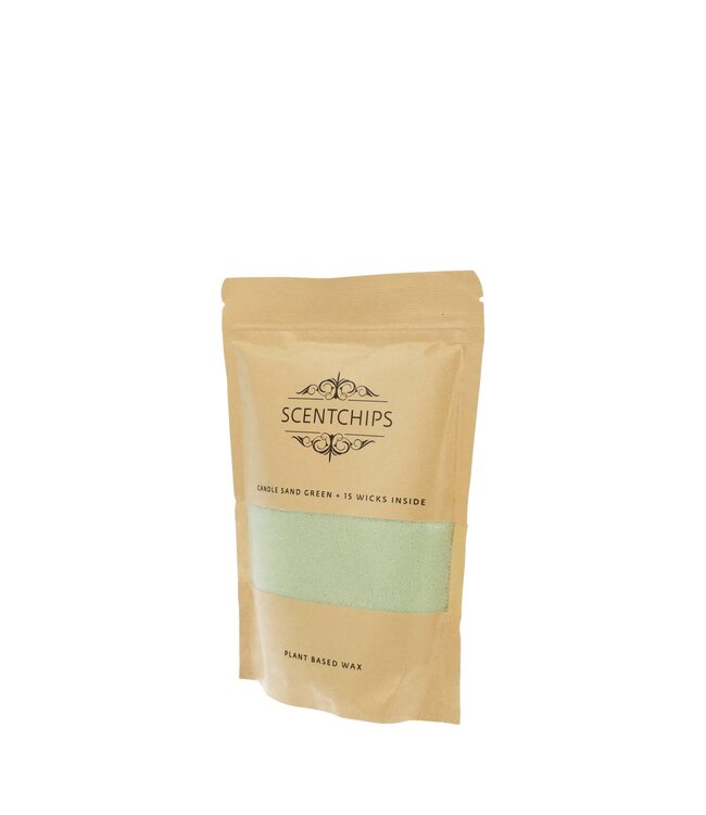 Candle Sand 250g Green