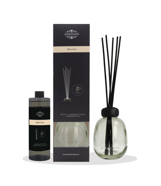 Scentchips® Gift set Reed diffuser Miss Coco with green bottle - 400ml