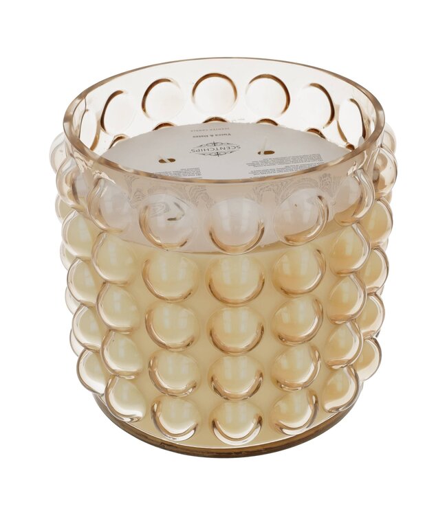 Scentchips® Yucca & Dates Duftkerz Bubbles Champagne - 3978gr