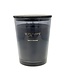 Scentchips® Rose & Almonds XL Fragrance candle Dark Grey - 1870gr