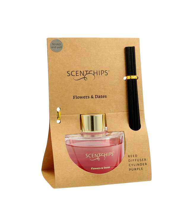 Scentchips® Duftstäbchen-Set Cylinder Flowers & Dates - 100ml